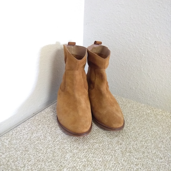 Ted & Muffy Brown Suede Ankle Boots main image 6
